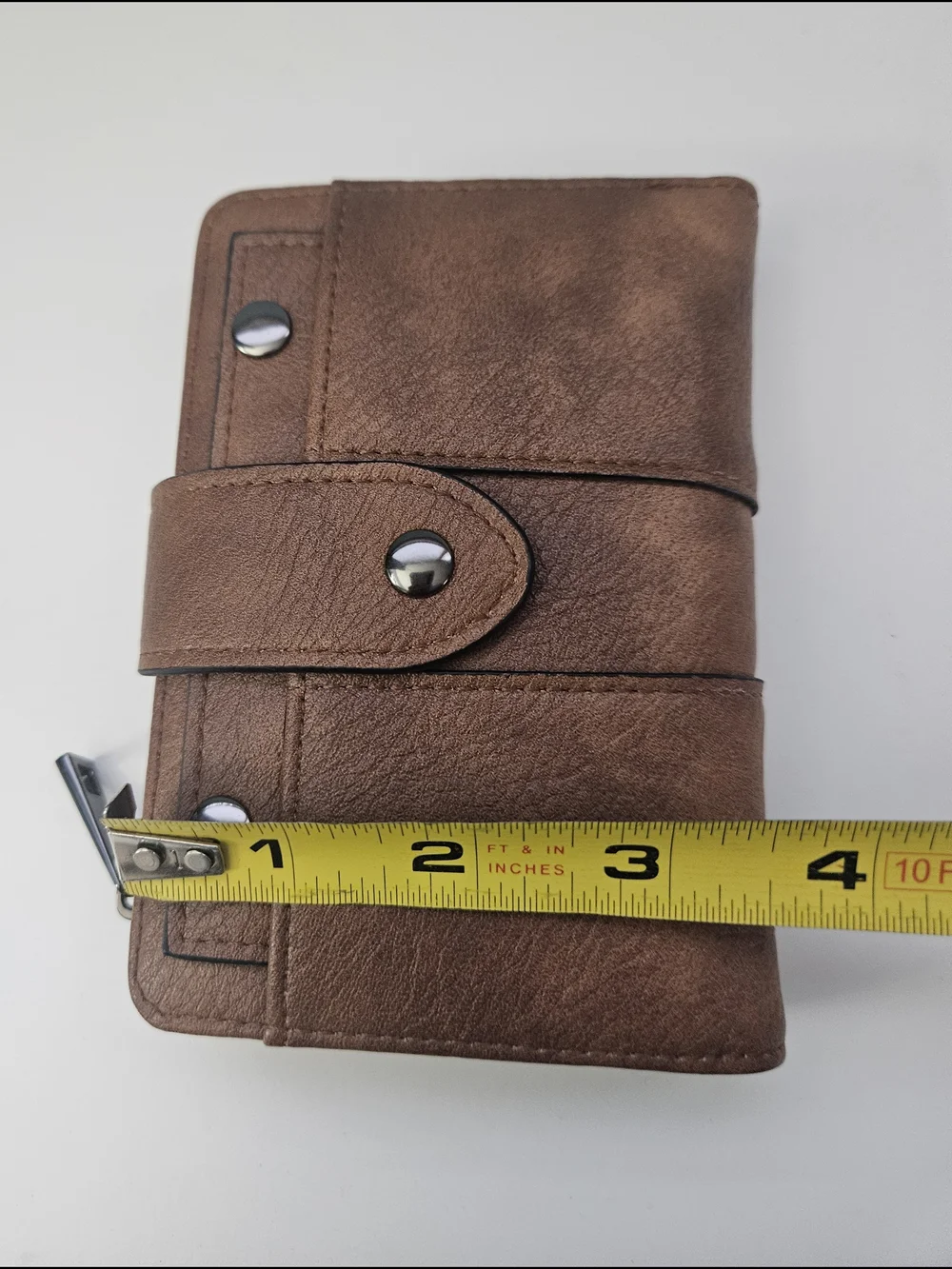 Woman's Brown Leather Travel Organizer Wallet